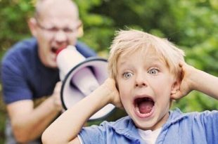 رسائل تربوية - الصراخ على الأطفال